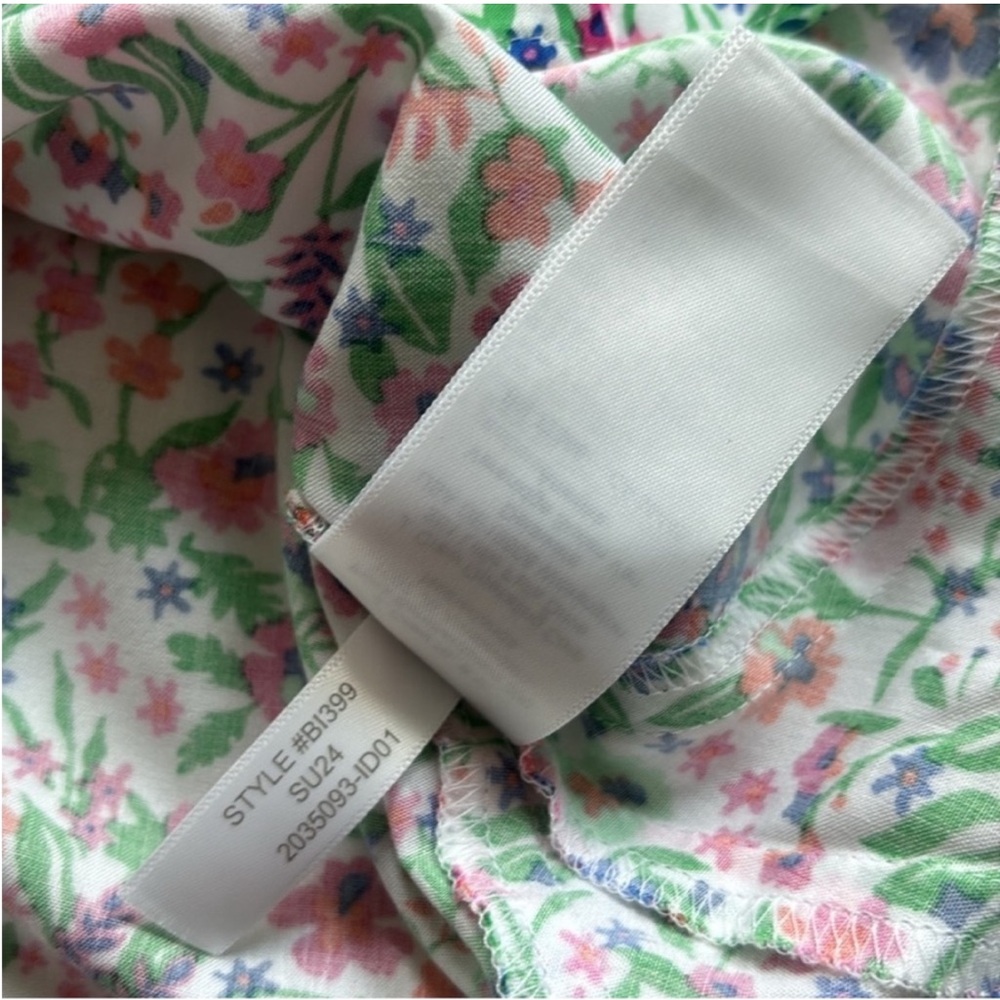 J. Crew Ruffle Floral Midi Dress - Picture 10 of 11